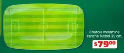 Soriana Híper Charola melamina cancha futbol oferta