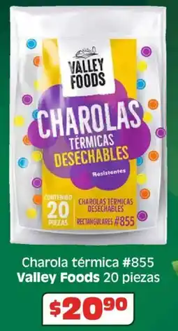 Soriana Híper Valley foods charola térmica oferta