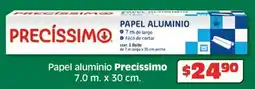 Soriana Híper Precíssimo papel aluminio oferta