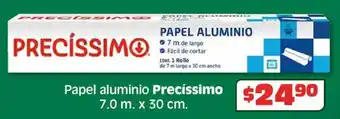 Soriana Híper Precíssimo papel aluminio oferta