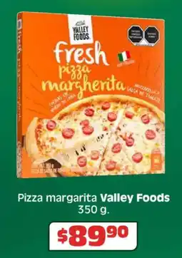 Soriana Híper Valley foods pizza margarita oferta