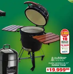 Soriana Híper outdoor TREND Asador cerámico de 21" oferta