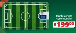 Soriana Híper Tapete cancha coco mundial oferta