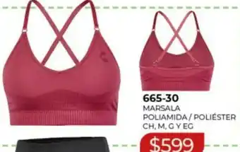 665-30 Marsala Poliamida / Poliéster CH, M, G Y EG