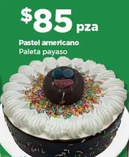 Bodega Aurrerá Pastel americano paleta payaso oferta