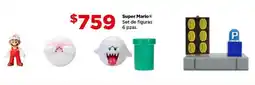 Bodega Aurrerá Super Mario set de figuras oferta