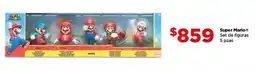 Bodega Aurrerá Super Mario set de figuras oferta