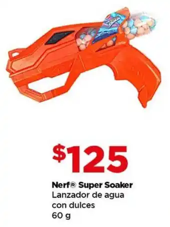 Nerf Super Soaker lamzador de agua con dulces