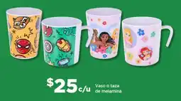 Bodega Aurrerá Vaso o taza de melamina oferta