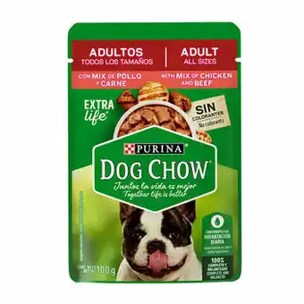 Costco Purina Dog Chow Alimento Húmedo Adulto Sabor Pollo y Carne 40 piezas oferta