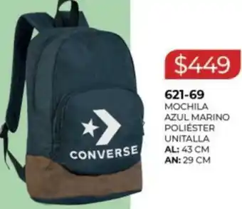 Cklass 621-69 Mochila Azul Marino Poliéster Unitalla Al: 43cm An: 29cm oferta