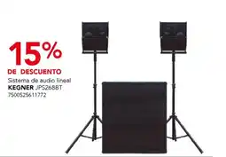 City Club Kegner sisteme de audio lineal oferta