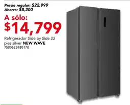 City Club New Wave refrigerador side by side oferta