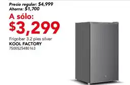 City Club Kool Factory frigobar oferta