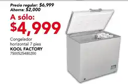 City Club Kool Factory congelador horizontal oferta