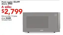 City Club Mabe microondas oferta