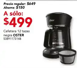 City Club Oster cafetera 12 tazas oferta
