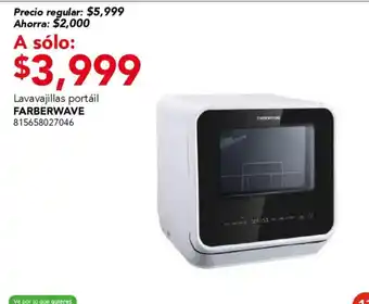 City Club Farberwave lavavajillas portatil oferta
