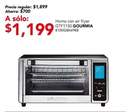 City Club Gourmia horno con air fryer oferta