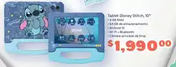 Soriana Híper Stitch tablet disney 10" oferta
