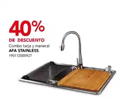 City Club Afa stainless combo tarja y maneral oferta