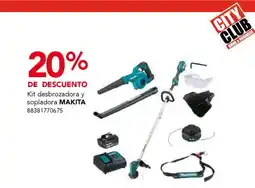 City Club Makita kit desbrozadora y sopladora oferta