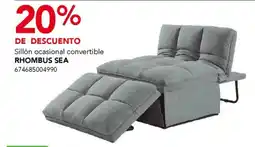 City Club Rhombus Sea sillón ocasional convertible oferta