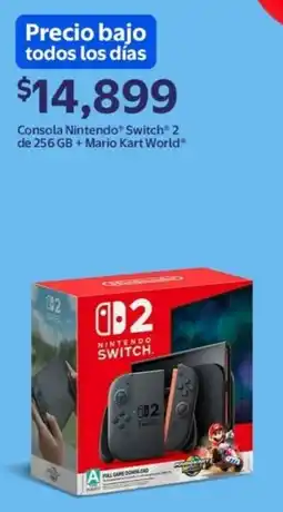 Walmart Switch 2 consola nintendo oferta