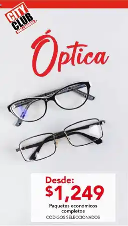 City Club Paquetes económicos completos oferta