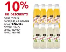 City Club PEÑAFIEL agua mineral naranjada o limonada oferta