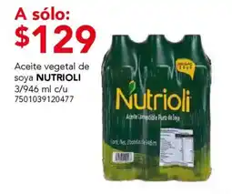 City Club Nutrioli aceite vegetal de soya oferta