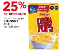 City Club Kellogg's cereal corn pops oferta