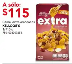 City Club Kellogg's cereal extra arandanos oferta