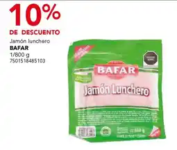 City Club Bafar jamon lunchero oferta