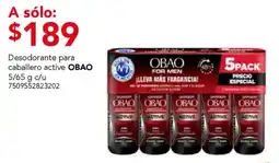 City Club Obao desodorante para caballero active oferta