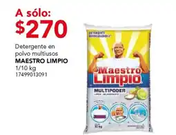 City Club Maestro Limpio detergente en polvo oferta
