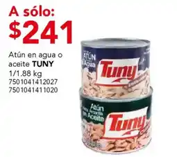 City Club Tuny atun en agua o aceite oferta