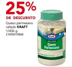 City Club Kraft queso parmesano rallado oferta