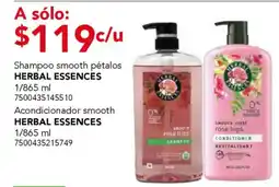 City Club Herbal Essences shampoo + acondicionador oferta