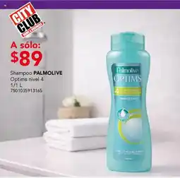 City Club Palmolive Optims shampoo oferta