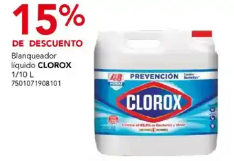 City Club Clorox blanqueador liquido oferta