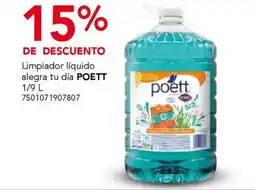 City Club POett limpiador liquido oferta