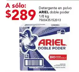 City Club Ariel doble poder detergente en polvo oferta