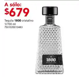 City Club 1800 cristalino tequila oferta
