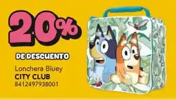 City Club City Club lonchera bluey oferta