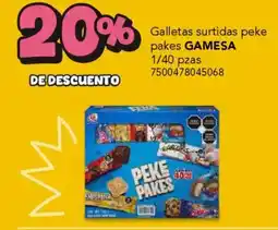 City Club Gamesa peke pakes oferta