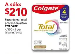 City Club Colgate Total pasta dental oferta