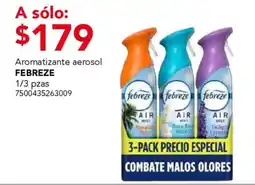 City Club Febreze aromatizante aerosol oferta