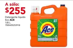 City Club Ace detergente liquido eco oferta