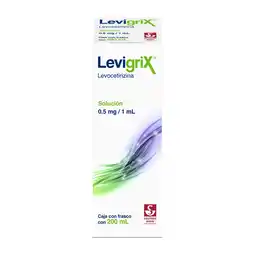 Farmacias YZA Levigrix 5 mg - Frasco 200 ml (Levocetirizina) oferta